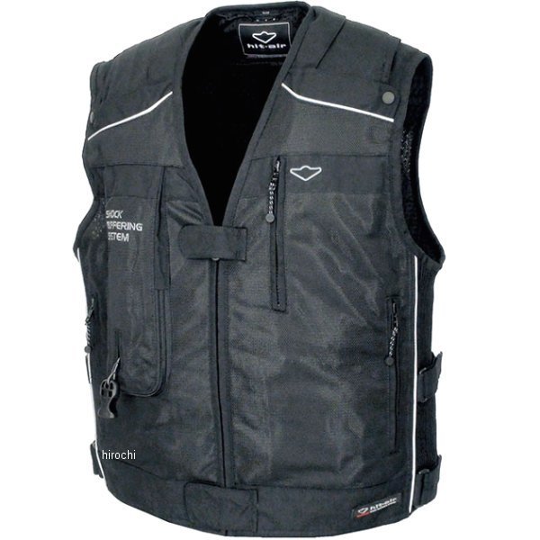 ヒットエアー hit-air ベスト 黒 2XLサイズ JV-S HD店