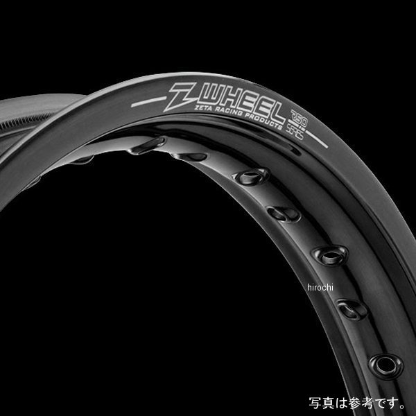 【メーカー在庫あり】 ズィーウィール Z-WHEEL 18インチコンバージョンセット リア 09年以降 YZ450F、YZ250F リム 黒/ニップル 黒 W25-272511 HD店