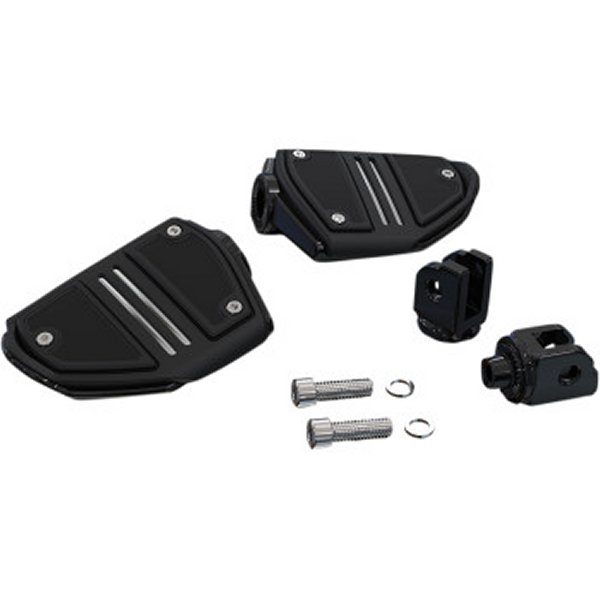 【USA在庫あり】 チロ CIRO フットペグ ドライバー側 ツインレール M-Eight 黒 1620-2060 HD店