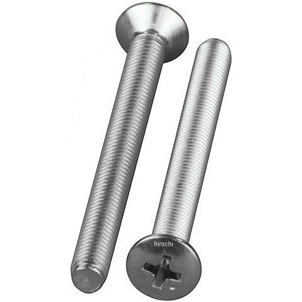 【メーカー在庫あり】 ポッシュ POSH バーエンドリペアパーツ 丸皿+小ネジ M5x55mm 2本入り ステンレス..