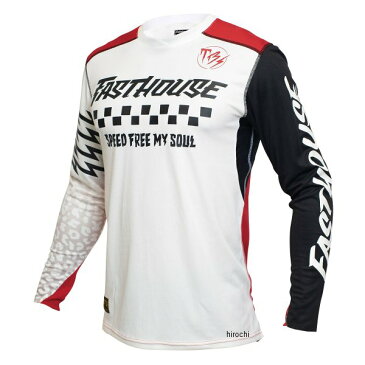 【メーカー在庫あり】 ファストハウス FASTHOUSE グラインドハウスジャージ ベアマン クリーム/赤 Lサイズ 2745-1410 HD店