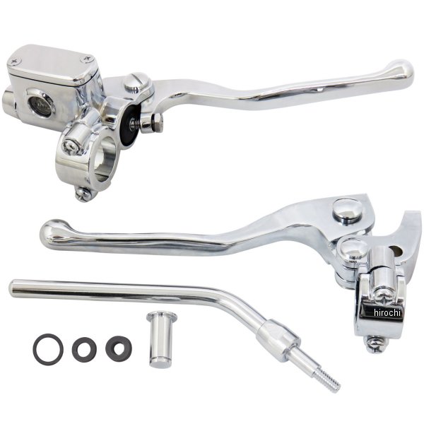 【メーカー在庫あり】 ネオファクトリー オールドスクールハンドコントロールキット クローム 7/16inボ..