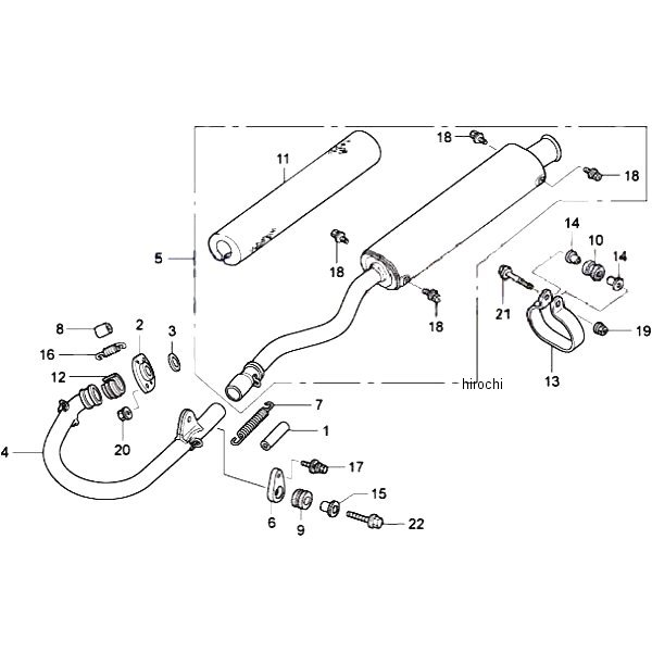 ホンダレーシング HRC サイレンサーバンドNSF100 18370-NX2-000 HD店