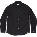 6580 カドヤ KADOYA 秋冬モデル ワークシャツ MOTO WORK SHIRT 黒 SSサイズ 6580-0/BK/SS HD店