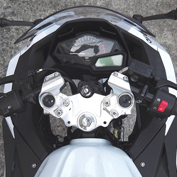 ビート BEET レーシングハンドルキット TYPE2 Ninja250、Ninja250R シルバー 0605-KB9-00 HD店