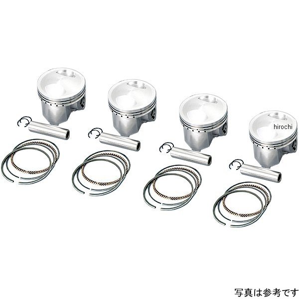 ポッシュ POSH ボアアップピストン ピストンキット 91年-07年 ゼファー750 030010PK HD店