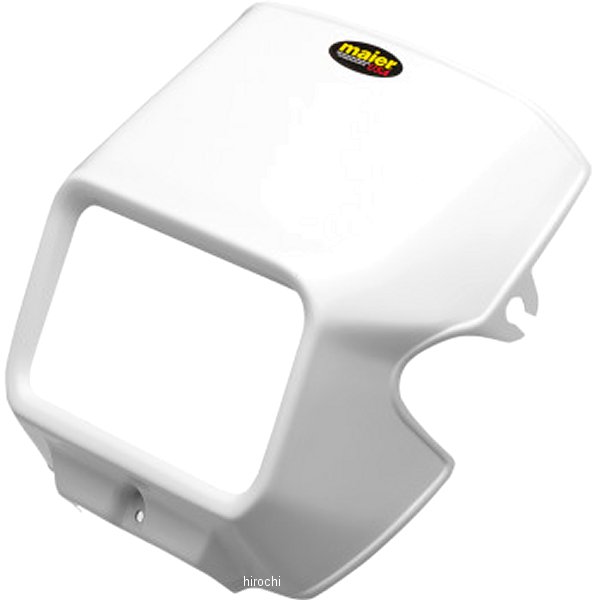 【USA在庫あり】 メイヤー Maier ヘッドライト シェル 90年-22年 TW200 白 0520-3255 HD店