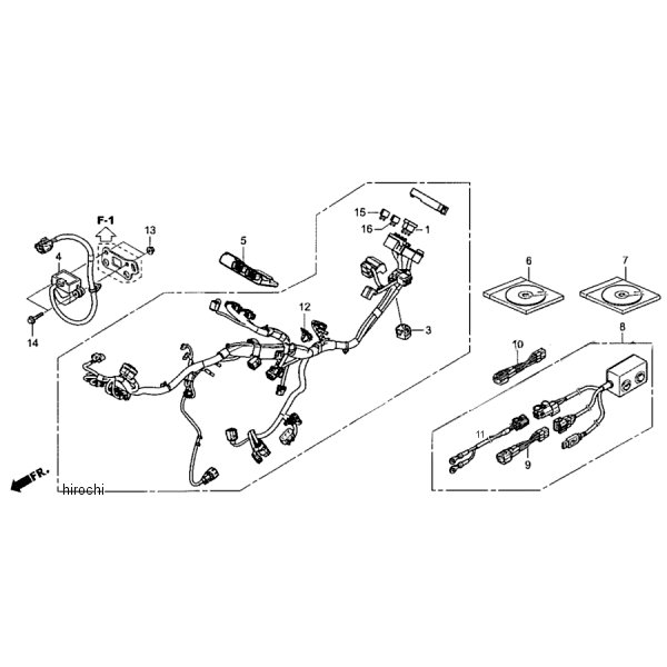 ホンダレーシング HRC サブコード 38883-N1C-770 HD店