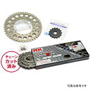 サンスター スプロケット＆チェーンキット 520 91年-99年 TZR250R シルバー KR36402 HD店