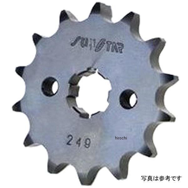 サンスター フロントスプロケット クロモリ製 428/15丁 CC110 249-15 HD店