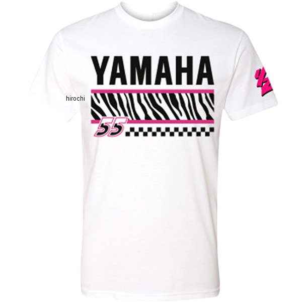  USヤマハ アパレル Tシャツ YAMAHA MOTOSPORT 白 2XLサイズ 3030-21492 HD店