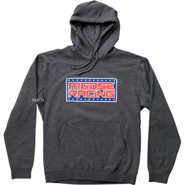  ムースレーシング Moose Racing パーカー Spangled グレー M 3050-5875 HD店