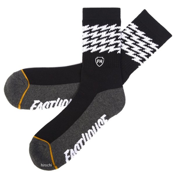 【メーカー在庫あり】 ファストハウス FASTHOUSE 2021年秋冬モデル ソックス ボルテージ 黒 フリーサイズ(25-28) 6505-0000 HD店