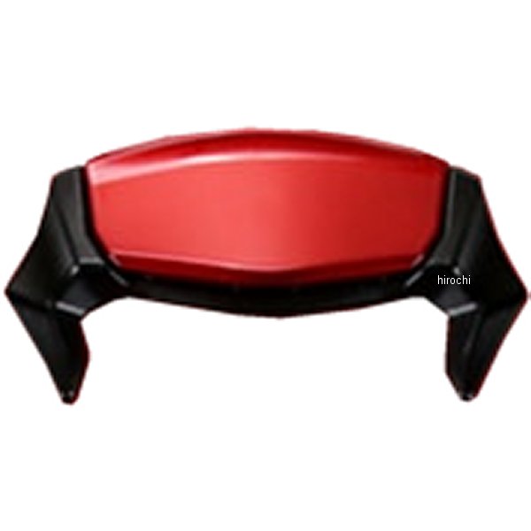 オージーケーカブト OGK KABUTO F19ヘッドセンターベンチレーション SHUMA用 シャイニーレッド 4966094602284 HD店