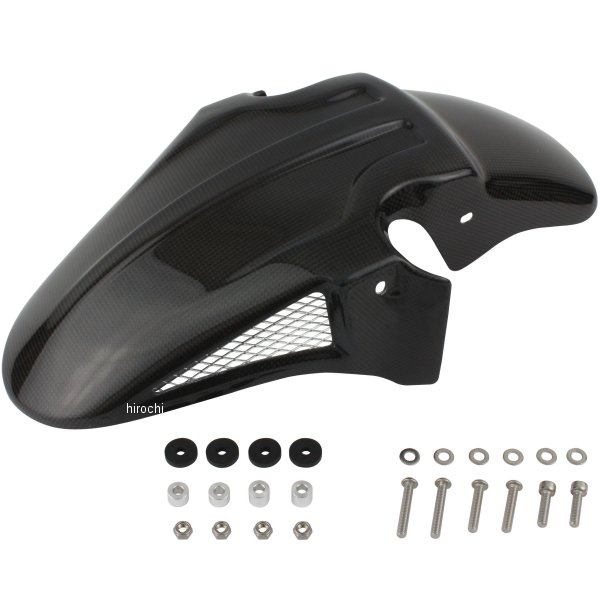 【メーカー在庫あり】 ポッシュ POSH フロントフェンダー 3D-TECH 08年以前 ZRX1100/1200 カーボン 072106-2C HD店