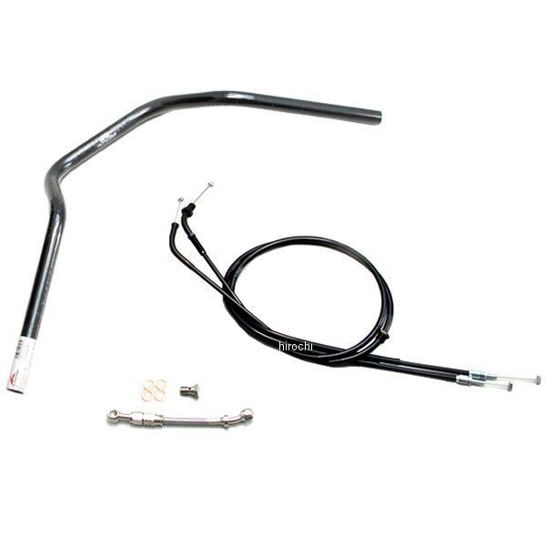 ハリケーン ポリス3型 ハンドルセット 10年-13年 CB1300SB ABS 黒 H037-067B HD店