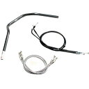 ハリケーン ポリス3型 ハンドルセット 10年-13年 CB1300SB 黒 H038-067B HD店