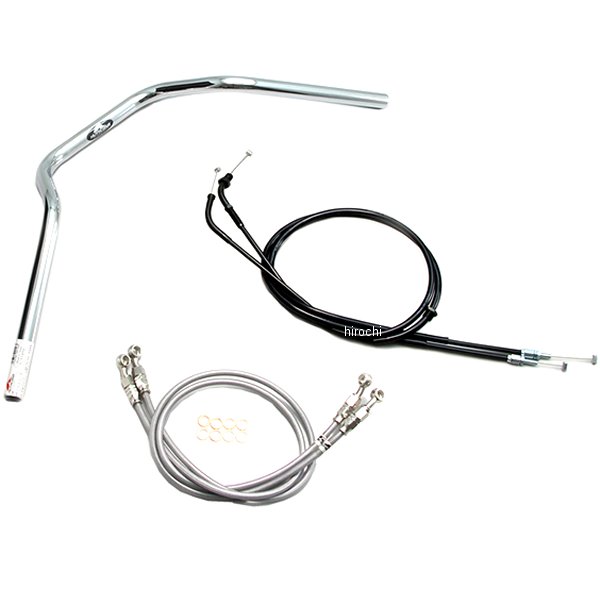ハリケーン ポリス3型 ハンドルセット 10年-13年 CB1300SB クロームメッキ H038-067C HD店
