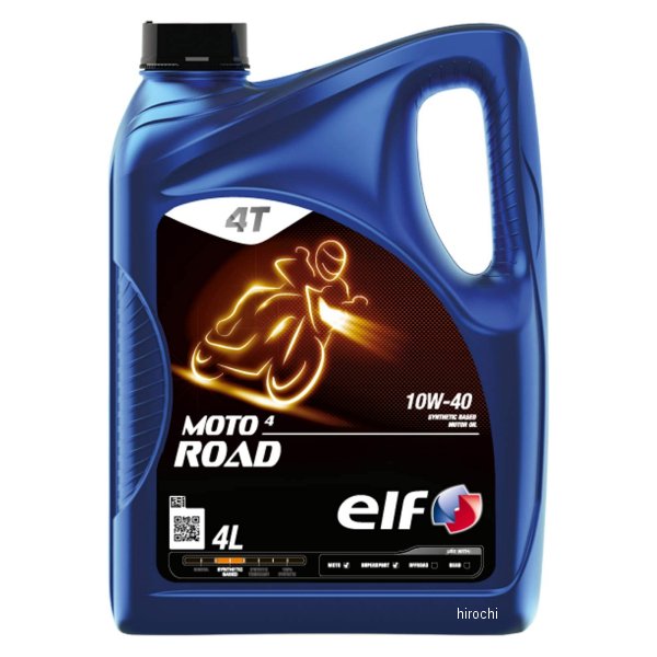 エルフ elf 4サイクルオイル MOTO 4 ROAD 10W40 4L 3本入り 213958 HD店