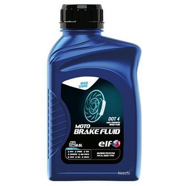 Gt elf u[Lt[h MOTO BRAKE FLUID DOT 4 0.5L 213970 HDX