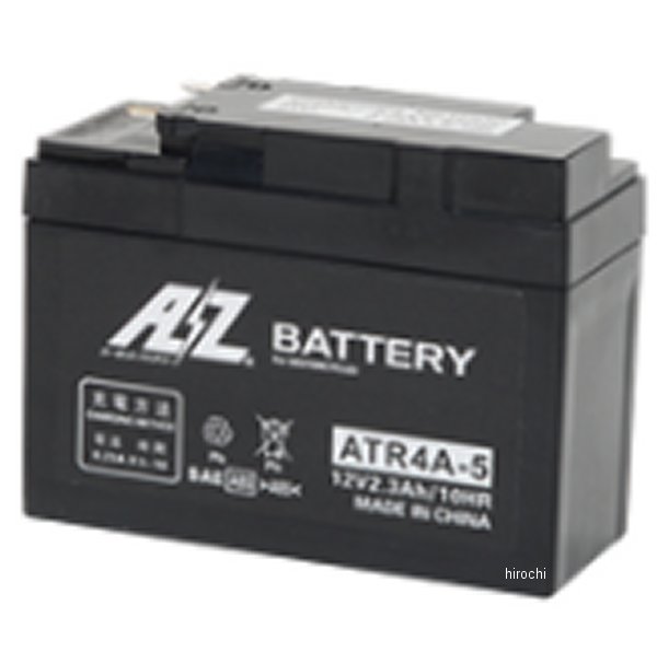 【メーカー在庫あり】 ATR4A-5 エーゼット AZ バッテリー 液入り充電済 4950545350527 HD店
