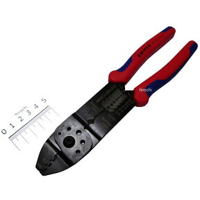 【即納】 クニペックス KNIPEX 圧着ペンチ 9721-215B-KP HD店