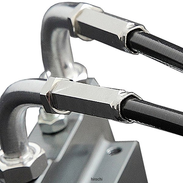 【メーカー在庫あり】 ピーエムシー PMC スロットルワイヤー 汎用 ハイスロ用ショート/90cm ステンレス 156-2083 HD店