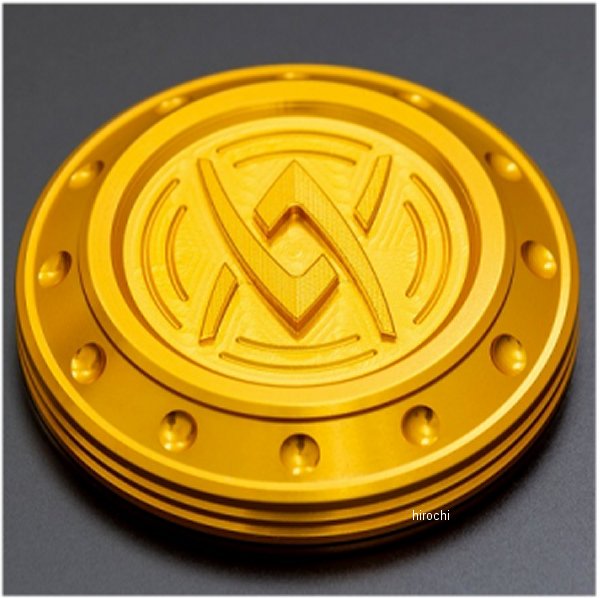 【メーカー在庫あり】 ピーエムシー PMC ARCHI ステムトップキャップカバー Z900RS、Z900RSCAFE ゴールド 189-5355 HD店