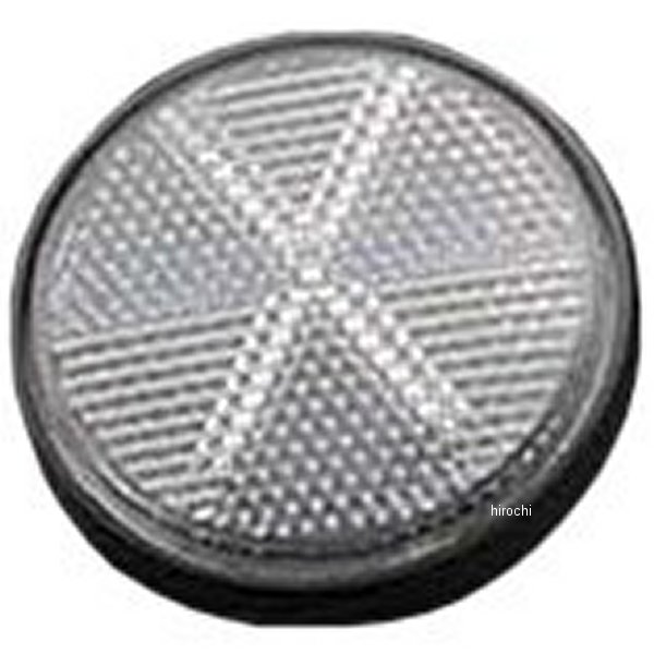 【メーカー在庫あり】 ピーエムシー PMC サイドリフレクター 72年-75年 Z1、Z2 クリア/メッキリム 1個入り 81-1196 HD店