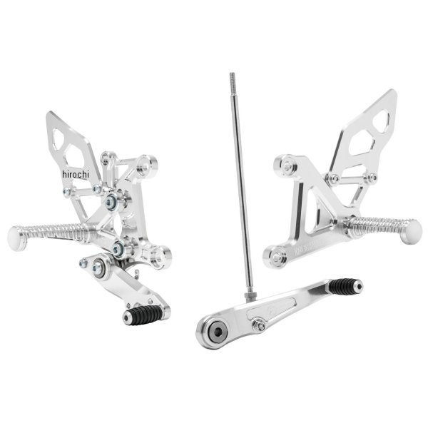 【メーカー在庫あり】 モリワキ バックステップキット 19年- 400X/CBR400R シルバー 05060-201R6-02 HD店