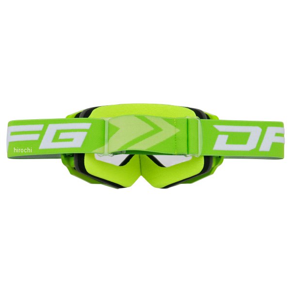 【メーカー在庫あり】 ディーエフジー DFG スピード ゴーグル ライムグリーン/クリアレンズ DG1304-0600 HD店