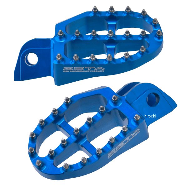 【メーカー在庫あり】 ジータ ZETA アルミフットペグ 09年-22年 KTM 65SX ハスクブルー ZE93-1819 HD店