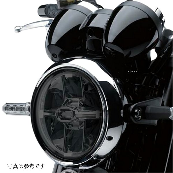 パワーブロンズ Powerbronze ヘッドライトレンズシールド 18年以降 Z900RS ライトスモーク 440-K089G-001 HD店