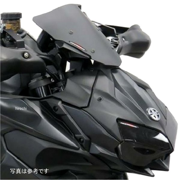 パワーブロンズ Powerbronze ネイキッドスクリーン ショート 20年以降 Z H2 黒 430-U284-003 HD店