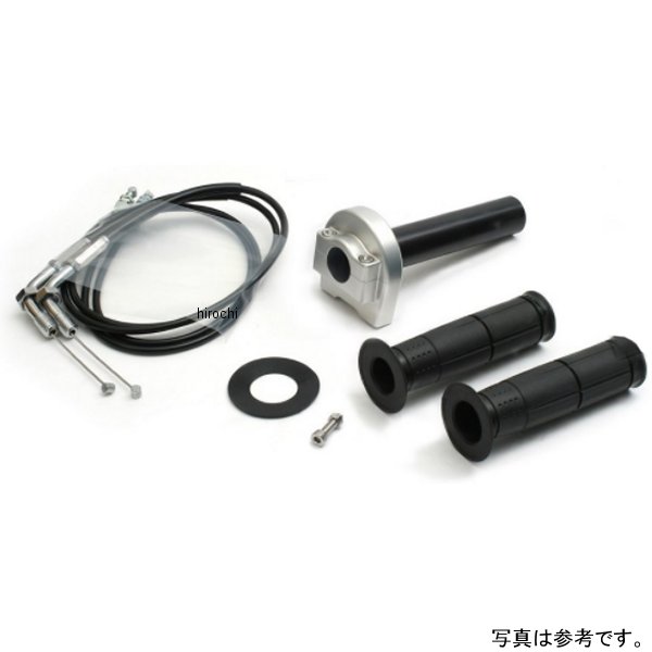 アクティブ ACTIVE スロットルキット TYPE-1ホルダー 巻取φ28 18年-21年 Z900 ステンレス金具/シルバー 1071121SU HD店