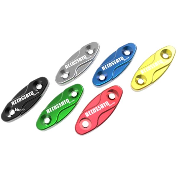 アコサットレーシング ミラーカバー MC002 99年-13年 YZF-6R 赤 400-MC002R HD店