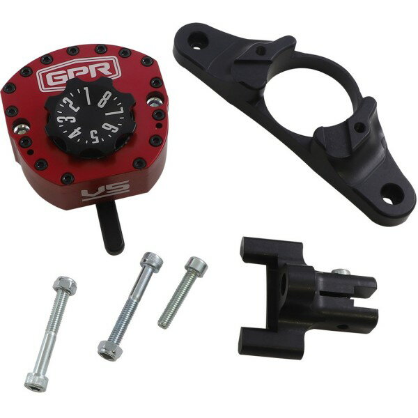 【USA在庫あり】 ジーピーアール GPR スタビライザー V5 08年-09年 YZF-R6 赤 0414-0650 HD店