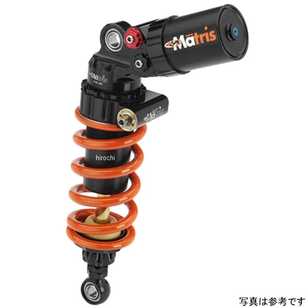 マトリス MATRIS リアショック M46R 油圧プリロードアジャスター付き 06年以降 VERSYS650 MK114.11R HD店