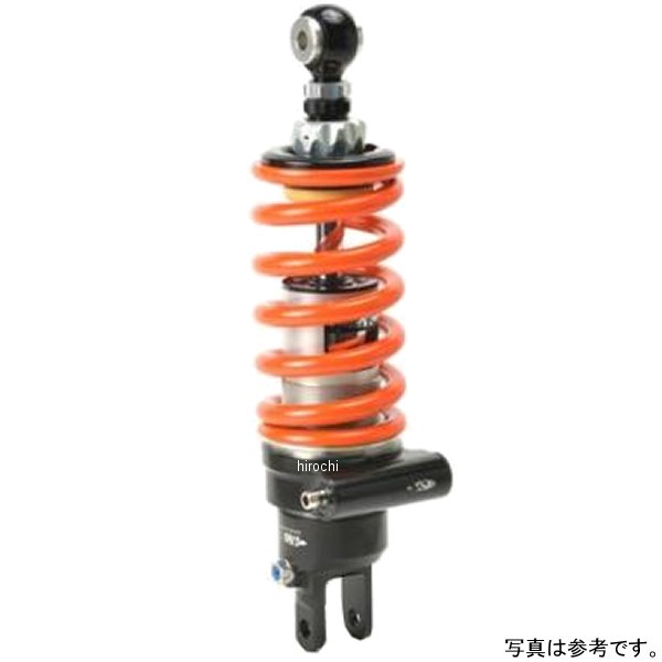 マトリス MATRIS リアショック M46KD14年-17年 ヤマハ MT-07タイプ:M46KDタイプ【テクニカルデータ】推奨装着長:310 mm装着長調整:○309-318 mmコンプレッション(圧側):-リバウンド(伸び側):○標準スプリングレート:110 N/mm使用スプリング自由長:130 mm または 150mmプリロード調整:無段階リングナット式油圧プリロードアジャスター:装着可【素材】・選び抜かれた素材モノショックユニットM46KDは、シリンダー、ダンパーヘッド、ピストン、プリロードアジャスターナット、ダブルナット等軽量・高強度を誇る超ジュラルミン7075を使用し、ハードアルマイト処理が施され高い耐久性があります。・NC切削ボディMatrisは、鋳造ボディを採用せずNC切削を採用。ハードアルマイト加工と切削されたシャープなラインと艶。徹底的に肉抜きされたボディはユーザーの所有欲を満足させる仕上がりです。【仕様】・クロームコーティングピストンロッドM46KDモデルのピストンロッドはクロームコーティング仕様。・調節機能M46KDモデルは減衰調整を伸び側のみの1ウェイ機構。・プリロードアジャスターM46KDはリングナット式無段階調整。・窒素ガス封入ピストンロッドの激しい動きで発生するキャビテーションを、シリンダー内部にフリーピストンを配置し高圧に保つことで防止し、高い耐久性を発揮します。・スプリング装着されているスプリングはシングルレートスプリングを採用。・オーバーホール松本エンジニアリングにてMatris製品のオーバーホールを承っております。【注意】・装着長調整範囲は若干変動します。・標準スプリングレートは体重(装備含む)65-75kgで設定されています。体重が前後する場合は5N/mmを目安に指定してください。写真は参考です。商品の仕様がメーカー都合により変更される場合があります。何卒ご了承ください。MY120.5KD楽天 HD店