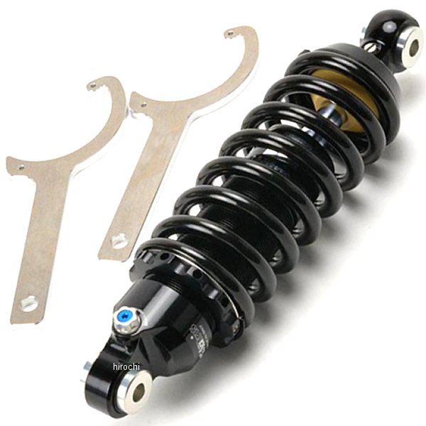 マトリス MATRIS ツイン リアショック M40D 17年 トライアンフ ボンネビル BOBBER 1200 黒 MT129.D1N H..