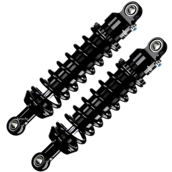 マトリス MATRIS ツイン リアショック M40D 99年-05年 ハーレー ダイナ FXDX Super Glide Sport 1450/88 黒 MH124.1D-N HD店