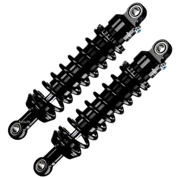 Rear Shocks - マトリス MATRIS ツイン リアショック M40D 19年 ロイヤルエンフィールド Interceptor650 黒 MR100.1D-N HD店
