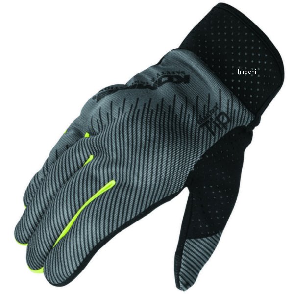 【メーカー在庫あり】 GK-233 コミネ KOMINE 春夏モデル プロテクト ライディング メッシュグローブ ダークグレー Mサイズ 4573325744127 HD店