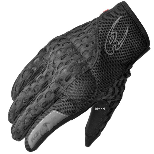 【メーカー在庫あり】 GK-243 コミネ KOMINE 春夏モデル プロテクトクーリングメッシュグローブ ソリッドブラック XSサイズ 06-243 HD店