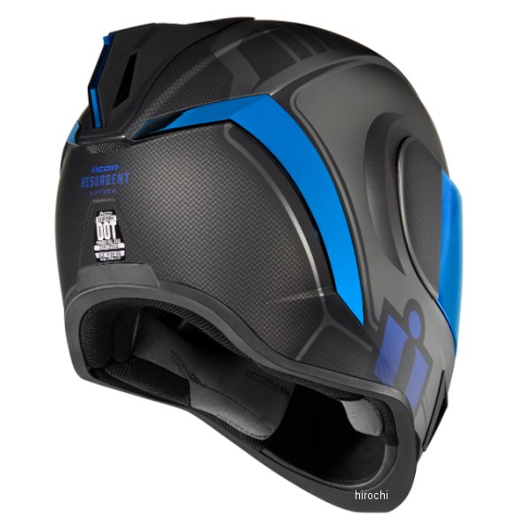 アイコンICON2022年春夏モデルフルフェイスヘルメットHELMETAIRFORMRESURGENT青3Xサイズ0101-14754HD店