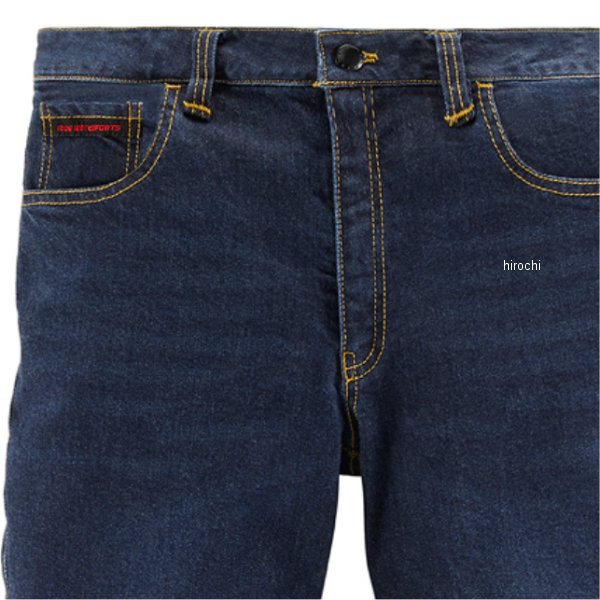 アイコン ICON 春夏モデル パンツ PANT UPARMOR JEAN 青 42インチ 2821-1404 HD店