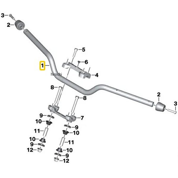 BMW純正 ハンドル バー 32718562014 HD店