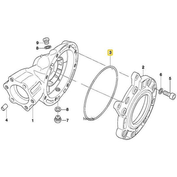 BMW純正 Oリング 33112332603 HD店