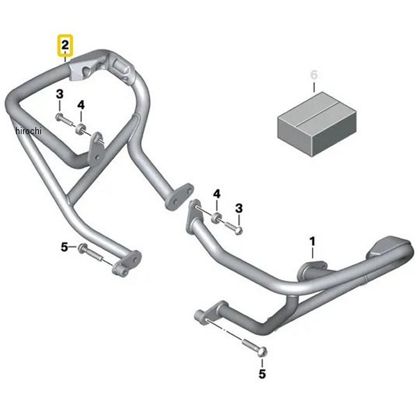 BMW純正 右エンジンプロテクションバー 77148389434 HD店