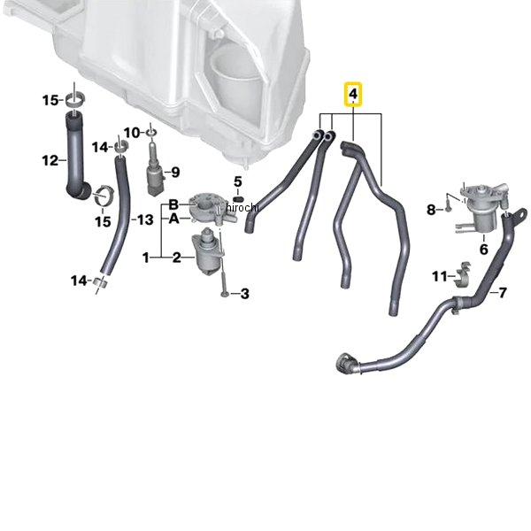 BMW純正 ホース(セット) 13717710491 HD店